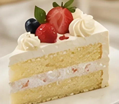 Strawberry Shortcake slice
